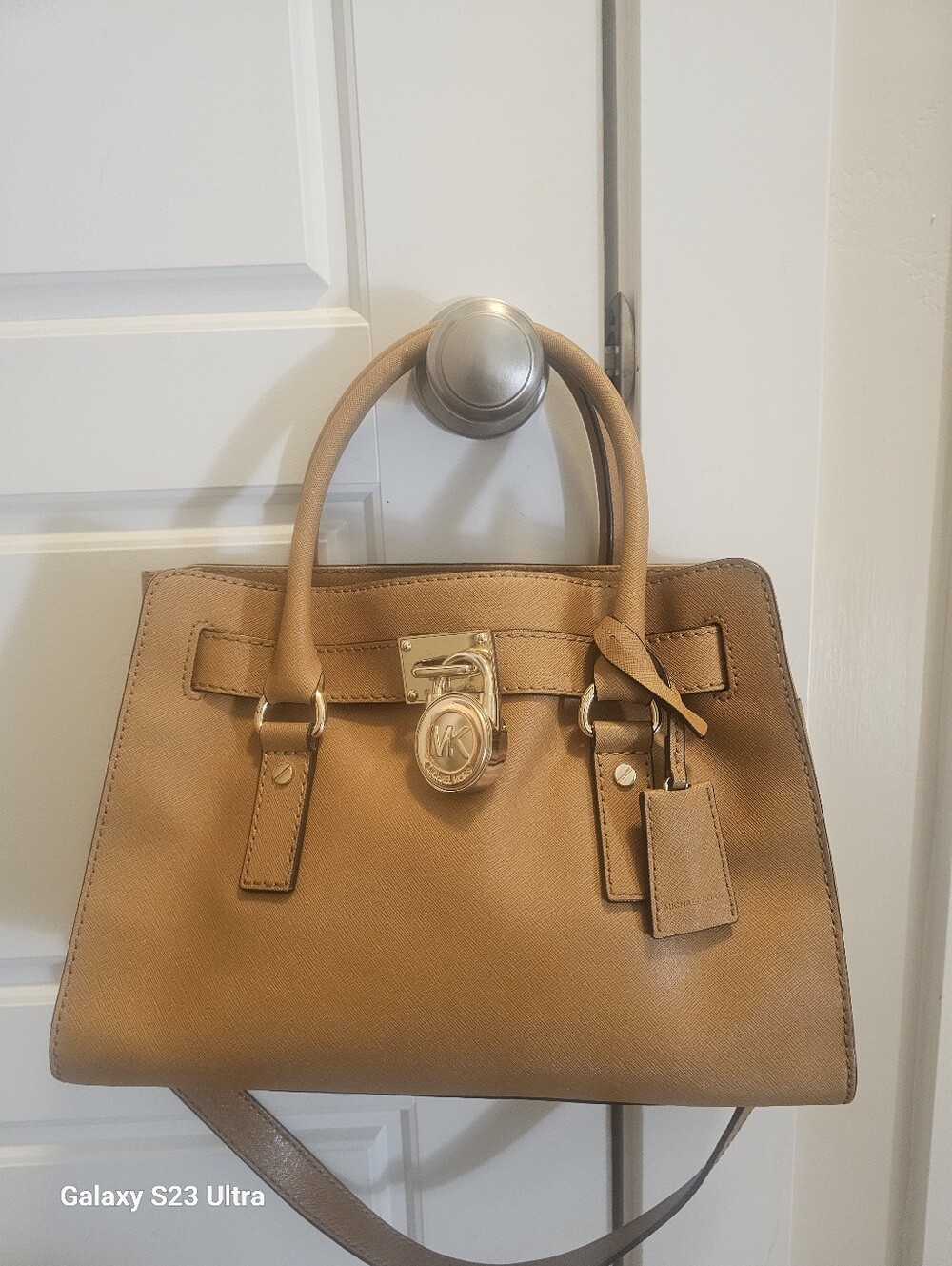 Michael Kors Biege Crossbody Bag